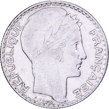 Francia, 10 Francs, Turin, 1938, Paris, Plata, MBC, Gadoury:801, KM:878