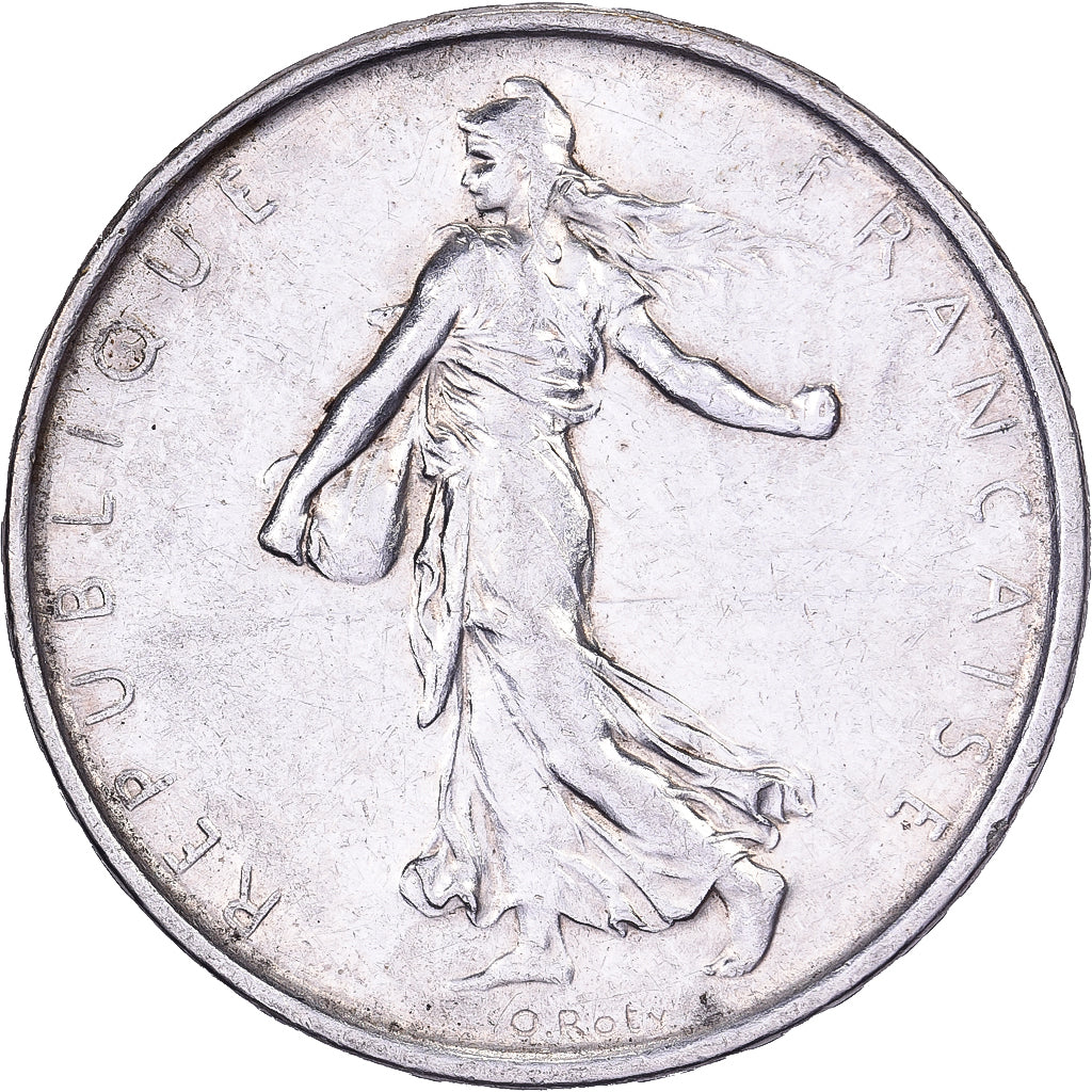 Francia, 5 Francs, Semeuse, 1963, Paris, Argento, SPL-, Gadoury:770, KM:926