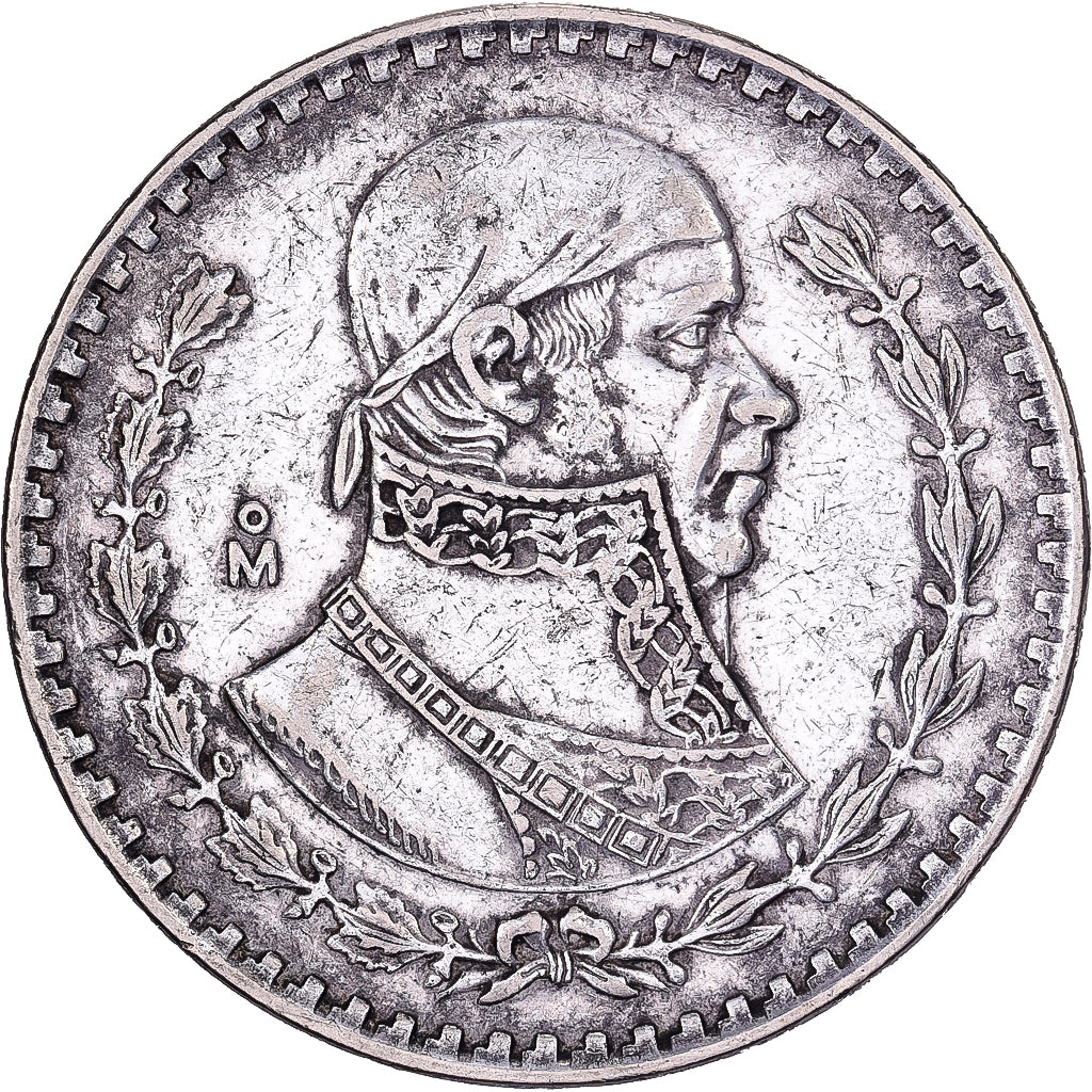 Mexico, Peso, 1962, Mexico City, Silver, AU(50-53), KM:459