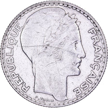 France, 10 Francs, Turin, 1934, Paris, Argent, TTB+, Gadoury:801, KM:878