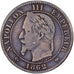 France, Napoleon III, 2 Centimes, 1962, Bordeaux, Bronze, VF(30-35)