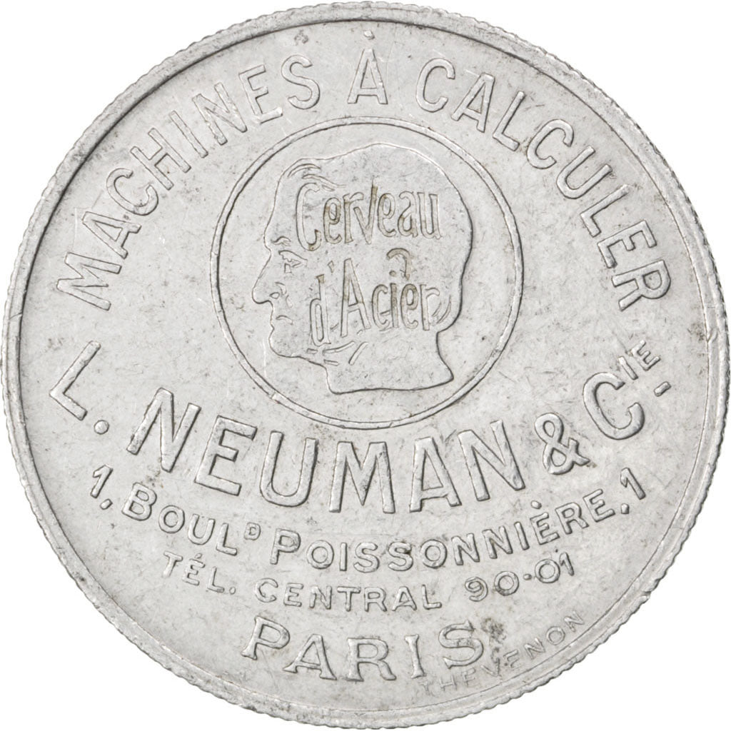 Frankreich, Medaille, French Third Republic, 1922, Aluminium, SS+