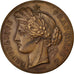 Frankreich, Medaille, French Third Republic, 1878, Bronze, Oudiné, VZ