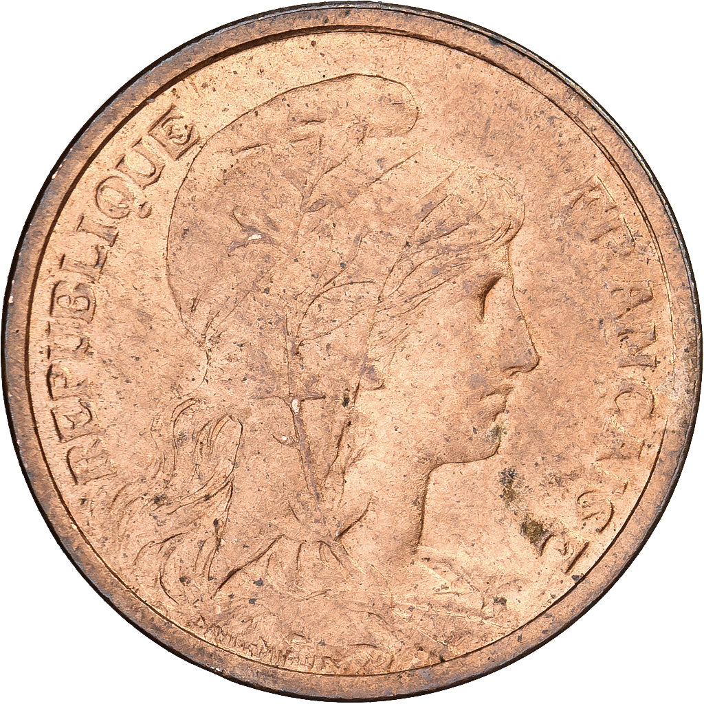 França, Centime, Dupuis, 1898, Paris, Bronze, AU(50-53), Gadoury:90, KM:840