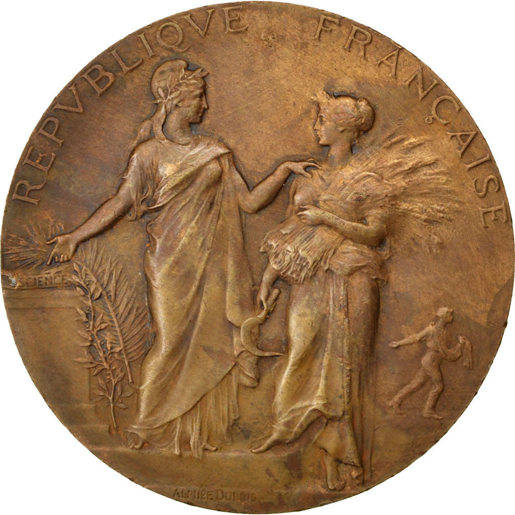Frankreich, Medaille, French Third Republic, 1913, Bronze, Dubois.A, VZ
