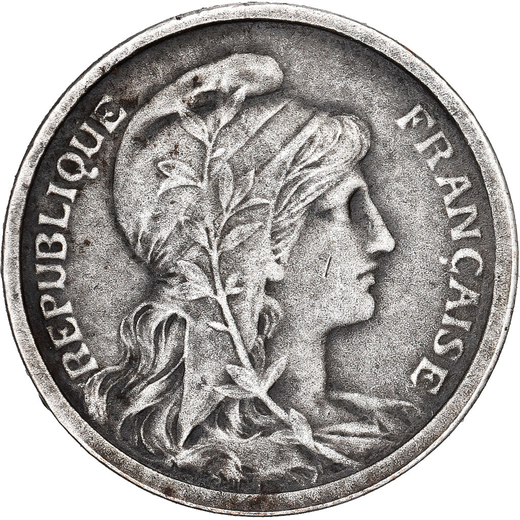 France, Centime, Dupuis, 1898, Paris, cuivre argenté, AU(50-53), Gadoury:90