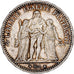 France, 5 Francs, Hercule, 1873, Paris, Silver, EF(40-45), Gadoury:745a