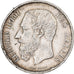 Belgien, Leopold II, 5 Francs, 5 Frank, 1871, Brussels, Silber, SS, KM:24