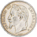 France, Napoléon III, 5 Francs, 1868, Strasbourg, Argent, TTB, Gadoury:739