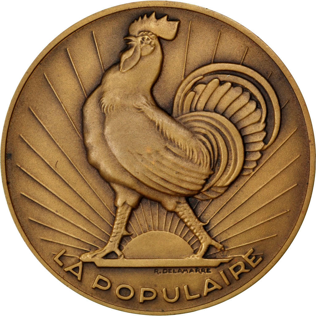 Frankreich, Medaille, French Third Republic, Bronze, Delamarre, VZ