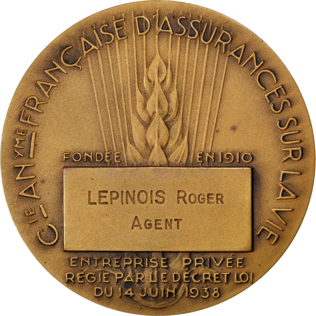 Frankreich, Medaille, French Third Republic, Bronze, Delamarre, VZ