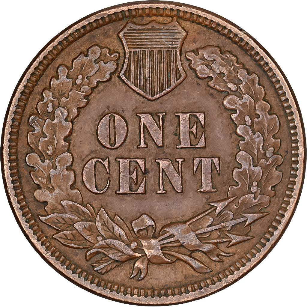 Vereinigte Staaten, Cent, Indian Head Cent, 1887, U.S. Mint, Bronze, SS, KM:90a