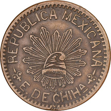 Messico, CHIHUAHUA, 10 Centavos, 1915, Mexico City, Rame, BB, KM:615