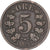 Norway, 5 Öre, 1875, Bronze, EF(40-45), KM:349