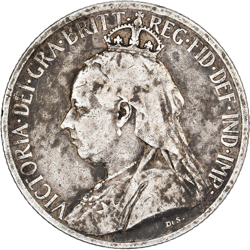 Cyprus, Victoria, 9 Piastres, 1901, Silver, VF(20-25), KM:6