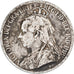 Cyprus, Victoria, 9 Piastres, 1901, Silver, VF(20-25), KM:6