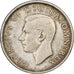 Gran Bretaña, George VI, Florin, Two Shillings, 1942, Plata, MBC, KM:855