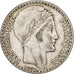 France, 20 Francs, Turin, 1934, Paris, Silver, AU(50-53), Gadoury:852, KM:879