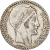 Francia, 20 Francs, Turin, 1934, Paris, Argento, BB+, Gadoury:852, KM:879