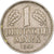 Federal Republic of Germany, Mark, 1955, Hambourg, Copper-nickel, EF(40-45)
