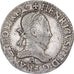 França, Henri III, Franc au Col Plat, 1582, Paris, Prata, EF(40-45)