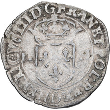 Frankrijk, Henri III, Douzain 1er type,revers aux 4 couronnelles, 1589, Lyon