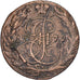 Russie, Catherine II, 5 Kopeks, 1772, Ekaterinbourg, Cuivre, TB+, KM:59.3