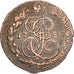 Rusland, Catherine II, 5 Kopeks, 1786, Ekaterinbourg, Koper, FR+, KM:59.3