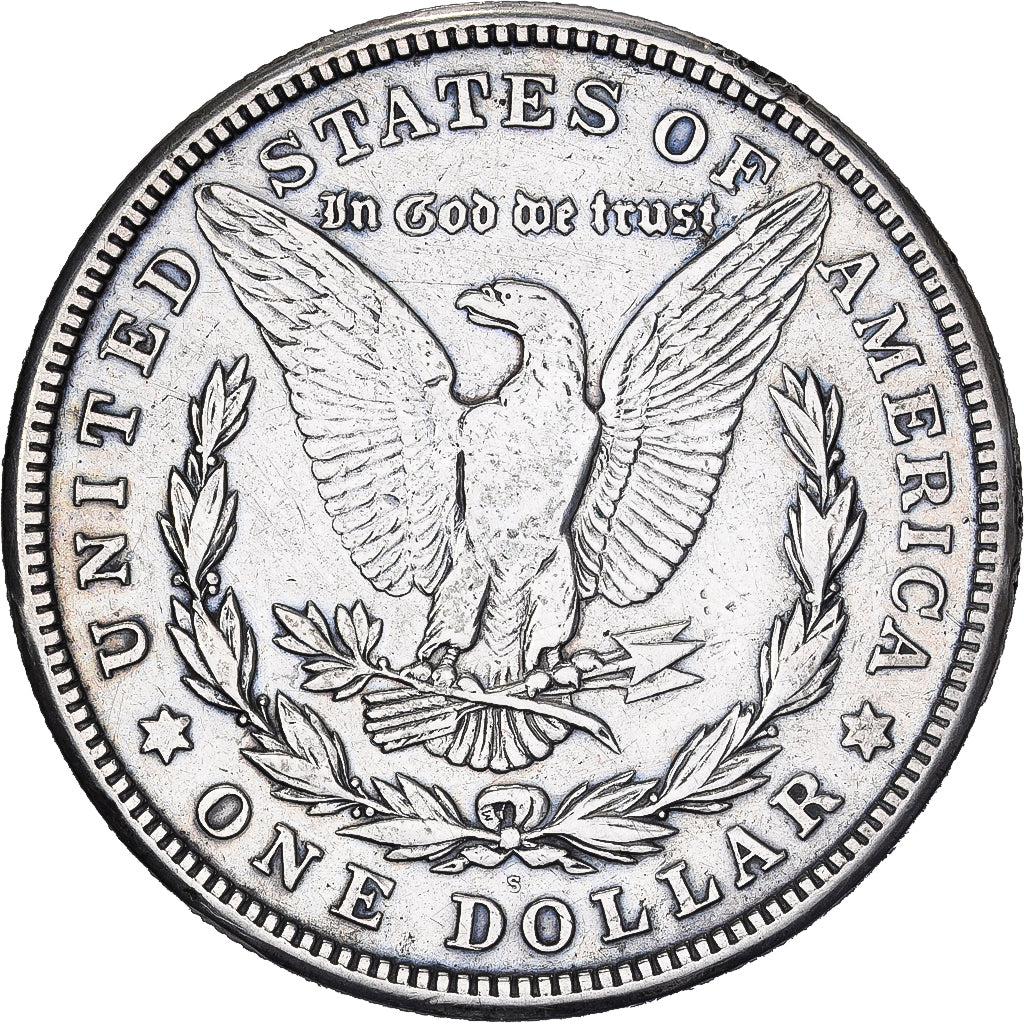 Stati Uniti, Dollar, Morgan Dollar, 1921, U.S. Mint, Argento, BB, KM:110