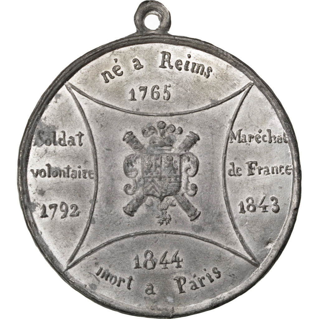 France, Medal, Louis Philippe I, 1844, Tin, AU(55-58)