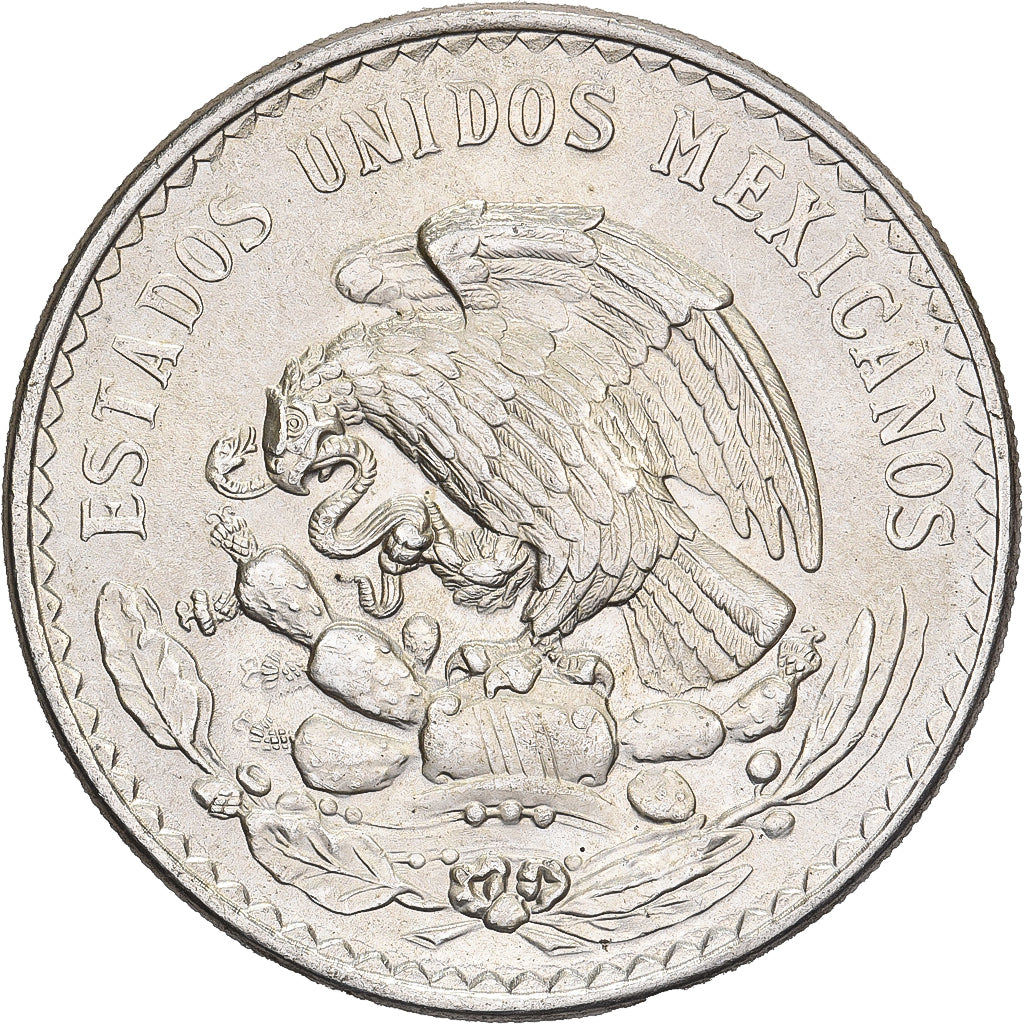 Mexiko, Peso, 1947, Mexico City, Silber, VZ, KM:456