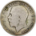 Gran Bretaña, George V, Florin, Two Shillings, 1921, Plata, BC+, KM:817a