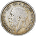Grã-Bretanha, George V, Shilling, 1932, Prata, EF(40-45), KM:833