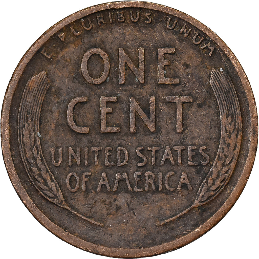 États-Unis, Cent, Lincoln, 1917, U.S. Mint, Bronze, TTB, KM:132