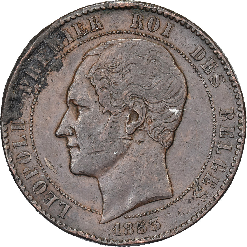 Bélgica, Médaille de mariage, 1853, Brussels, Cobre, MBC