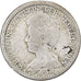 Países Bajos, Wilhelmina I, 25 Cents, 1914, Plata, BC+, KM:146