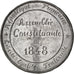 Frankreich, Medaille, French Second Republic, 1848, Zinn, VZ