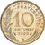 Frankreich, 10 Centimes, Marianne, 2000, Paris, PP, Aluminum-Bronze, UNZ