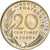 France, 20 Centimes, Marianne, 2000, Paris, BE, Bronze-Aluminium, SPL