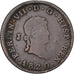 Spagna, Fernando VII, 8 Maravedis, 1820, Jubia, Rame, MB, KM:491
