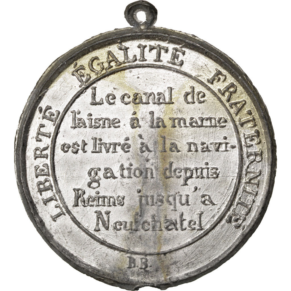 Frankreich, Medaille, French Second Republic, 1848, Zinn, VZ