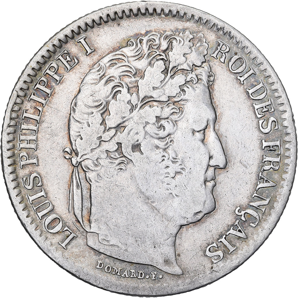 France, Louis Philippe I, 2 Francs, 1832, Nantes, Silver, VF(30-35)