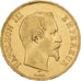 France, Napoleon III, 100 Francs Or, 1857, Paris, tête nue, Gold, EF(40-45)