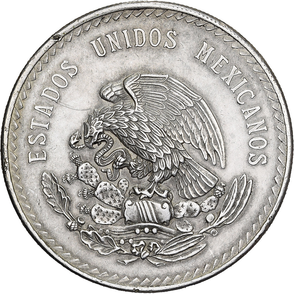 Mexiko, 5 Pesos, 1948, Mexico City, Silber, SS+, KM:465