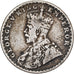Britisch-Indien, George V, Rupee, 1918, Bombay, Silber, S+, KM:524