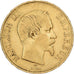 Frankreich, Napoleon III, 100 Francs Or, 1857, Paris, tête nue, Gold, S+
