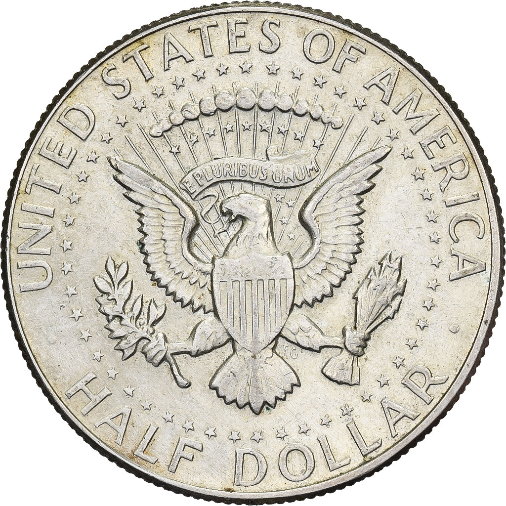United States, Half Dollar, Kennedy, 1967, U.S. Mint, Silver, AU(50-53), KM:202a
