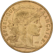 Frankrijk, 10 Francs, Marianne, 1900, Paris, Goud, ZF, Gadoury:1017