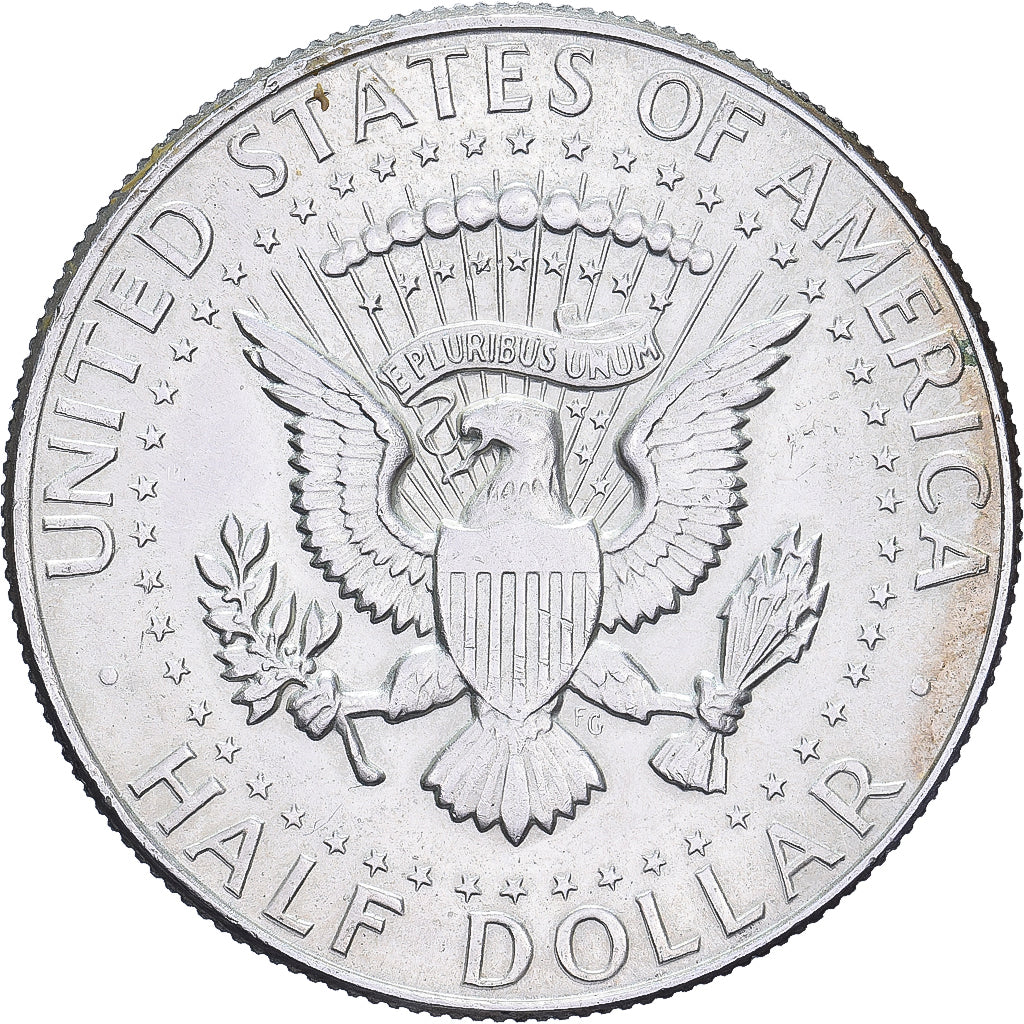 United States, Half Dollar, Kennedy, 1966, U.S. Mint, Silver, AU(50-53), KM:202a