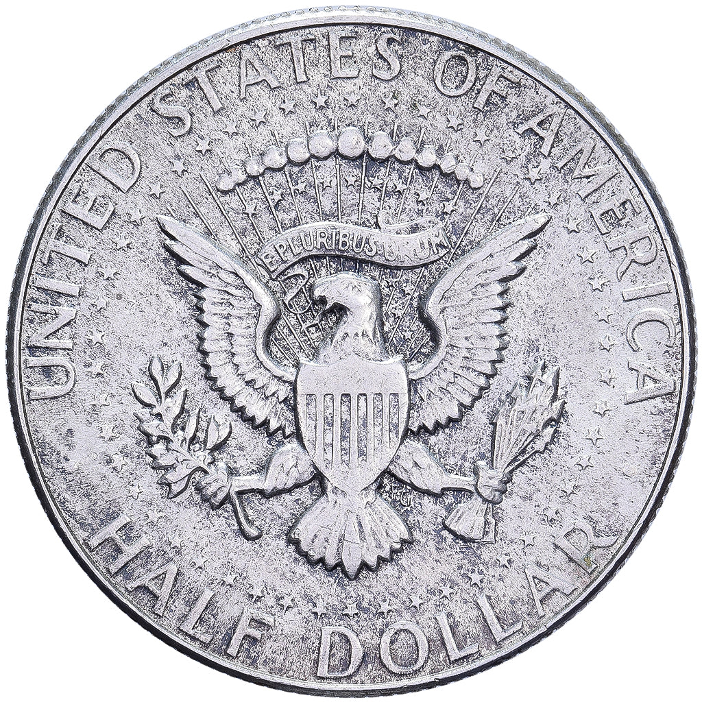 United States, Half Dollar, Kennedy, 1969, U.S. Mint, Silver, AU(50-53), KM:202a